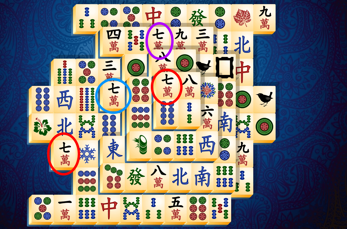 Mahjong Solitaire tutorijal, korak 9